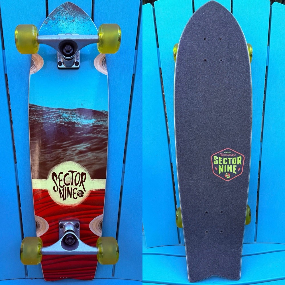 Sector 9 Swallow Tail Mini Cruiser Complete Skateboard 29” – Mission One Trucks