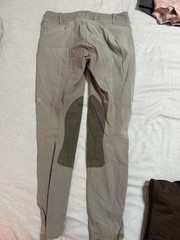 Tailored Sportsman Front Zip Breeches Size 24