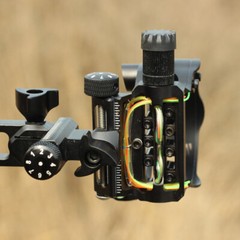 Compound Bow Sight 5 Pin 7 Pin Micro Adjustable 0.019″ Archery Hunting Shooting