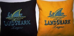 Eight Quality Cornhole Bags! Landshark! Whole Corn or Pellets