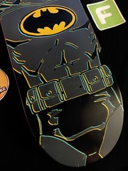 SUPER RARE Batman Daewon Song Almost DC Comics Skateboard Deck Matte Grey Marvel