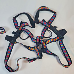 TRANGO APACHE Kids Climbing Harness TYPE B – 130 M/60 kg Max LOT OF 2 w/ Bag