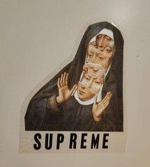 Supreme Nun Sticker SS17 + FREE SURPRISE STICKER