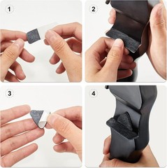 2 Pairs Recurve Bow Arrow Rest Archery Hair Stick on Fur…