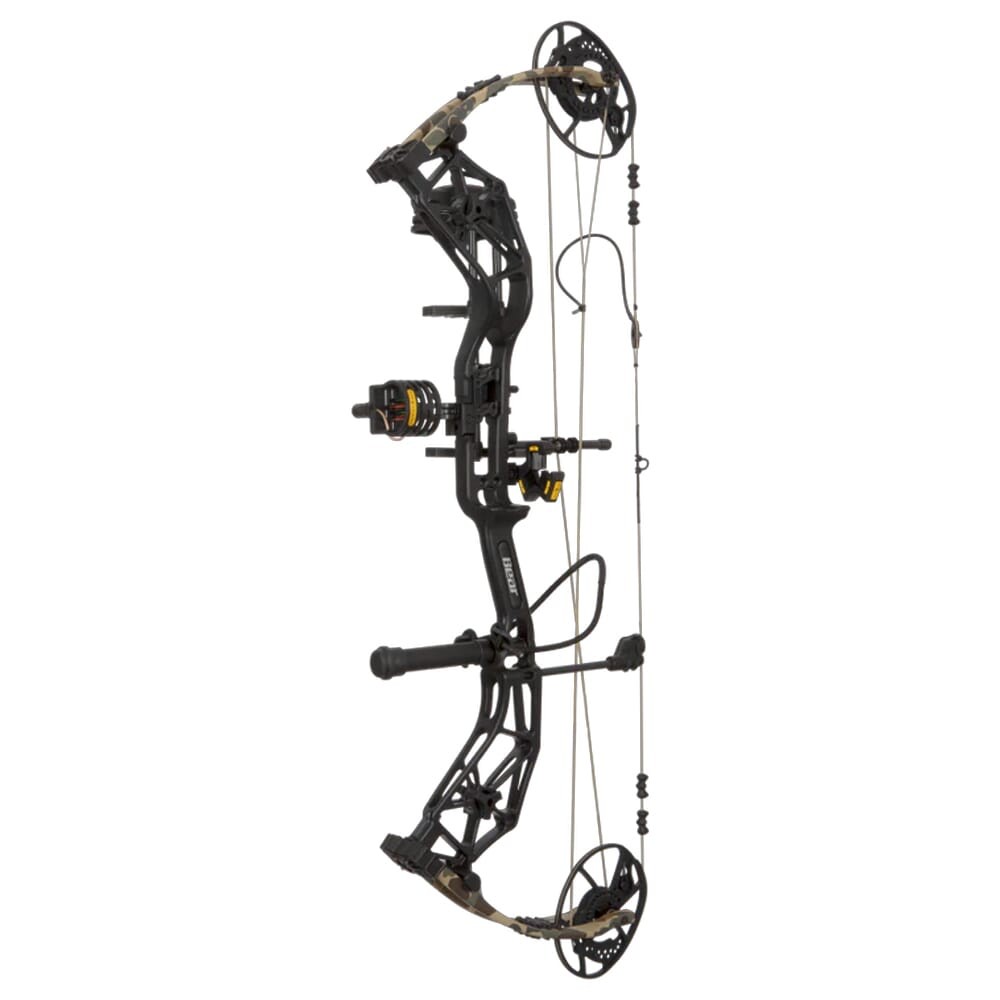 Bear Alaskan XT RTH LH60 Compound Bow, Throwback Black, 335 FPS [AV46A73186L]
