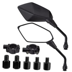 Motorcycle Mirrors Rear View Side Mirror for Scooter, ATV, Dirt Bike,