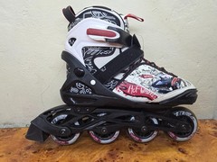 Powerslide Hot Wheels Adjustable Inline Skates Kids EU 33-37 Roller Blades