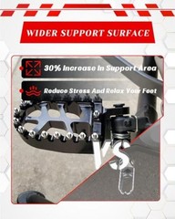 Motorcycle Foot Pegs Pedals Footrests For KLX250/300, XR250R/400R/650L,