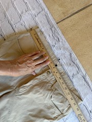 Romfh Breeches Tan Mens 34R Riding Pants Equestrian Show Schooling EUC