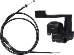 Thumb Throttle Cable Accelerator Handle Assembly for 50cc 70cc 90cc 110cc 125cc