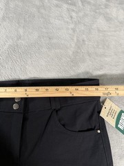 Dover Saddlery Riding Pants Womens 32R Black Full Seat Breeches Equestrian NWT
