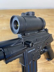 Double Eagle Airsoft-M301F with Spring, Material: : Plastic, Manual Charging