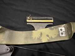 Vintage Bear Whitetail Hunter Compound Bow Left Hand 50 Inches Camo