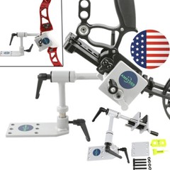 360° Compound Bow Vise Adjustable Bow Level Universal Archery Tool Professional
