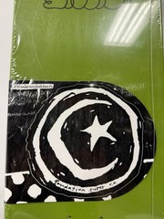Foundation Skateboards Deck 8.25 Olive Green Smiley Graphic Sealed Raw Blank A31