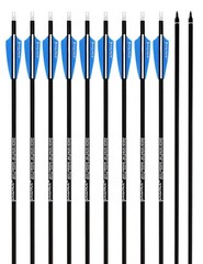 Archery 30Inch Carbon Practice Hunting Arrows with Removable for Youth Compou…