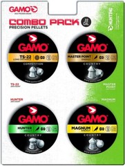 Gamo Combo Pack Assorted Hunting Lead Pellets .22 Caliber 950 Count 63209295554