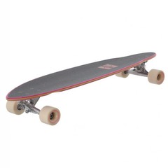 Dusters Culture Pink/Yellow 8.5″ x 33.0″ Longboard Cruiser Skateboard Complete