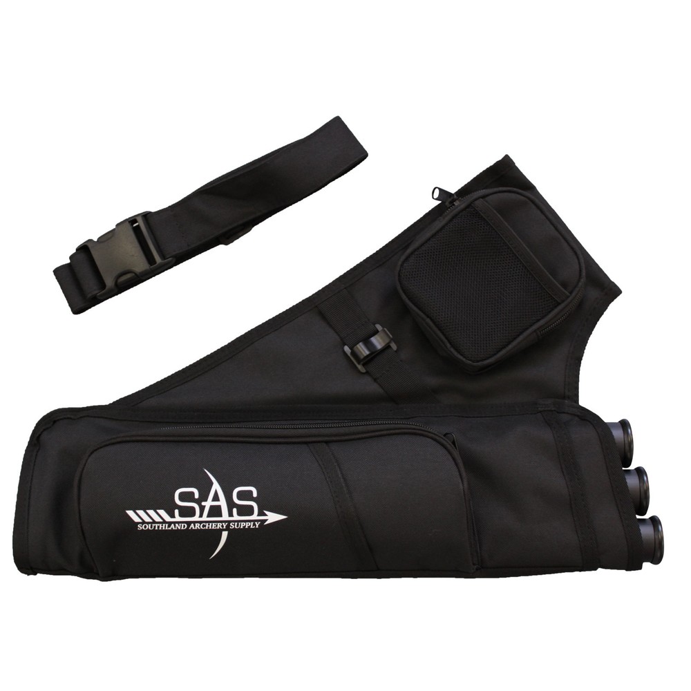 SAS 3 Tube Archery Target Quiver Range With Belt for Target Range Practice – RH
