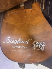 Stübben Siegfried 17” English Jump Saddle 31cm Tree Swiss Made Stirrups
