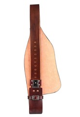 Western Leather Horse Saddle Fender Pair Tooled Replacement Fenders.