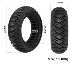 10×3 80/65-6 255×80 10″ Off-Road Honeycomb Tire 10-inch Air Pocket Non-Pneuma…