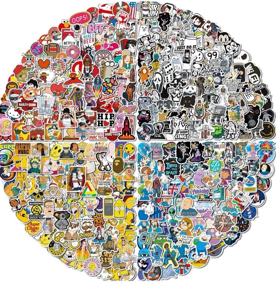 Surprise Lot of 20/30/50 pcs Random Japanese Kawaii Anime Cartoon Stickers