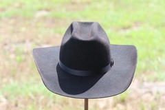 American Hat Co 7 1/2 Maxifelt. Extra Long Oval. 4” Brim.