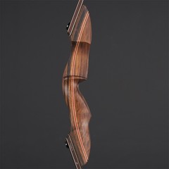 Right Hand Wooden Riser 60″ Takedown Recurve Bow 25-60lbs Archery Hunting Target