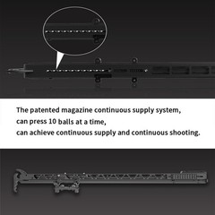 Steel Ball Launcher Rapid Bow Shooter Archery Compound Recurve Hunting Shooting