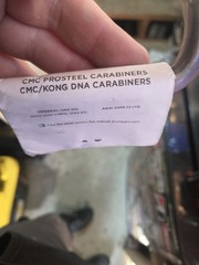 CMC Rescue Pro Steel Carabiners Rope Rescue NFPA G Rated High Angle Screw Lock
