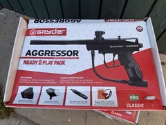 Two Spyder Aggressor Paintball Markers