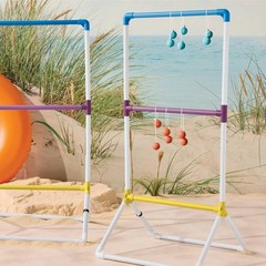 EMBARK PLASTIC LADDERBALL – OUTDOOR LAWN TOSS GAME, AGES 6+, 9 PIECE SET