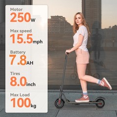 40KM 630W ELECTRIC SCOOTER ADULT LONG RANGE FOLDING ESCOOTER URBAN COMMUTER