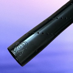 Inception Designs ID Stella 14” Gloss Black Paintball Barrel Tip .689 Bore 689