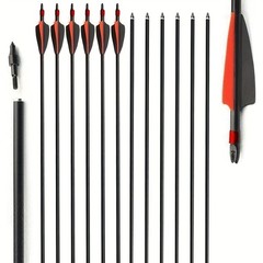 57 in Recurve Bow Arrows Set 30lb/40lb Right and Left Hand Archery Takedown Bow