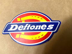 Deftones-Dickies Logo-Mini Sticker-Die-Cut-2.75 x 1.75-Indoor Sticker-New
