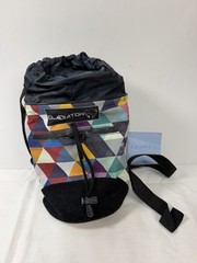 GLADIATOR GYM GEAR Climbing Chalk Bag Bright triangle Rock Bouldering