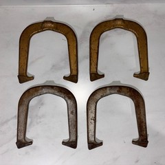 Official Diamond Duluth Professional Super Ringer 2 1/2 lbs Horseshoes Set of 4