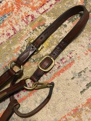 Tory leather horse halter soft english western FREE SHIPPING