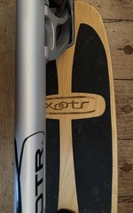 Xootr Cruz Foot Scooter With Brake & Wooden Deck