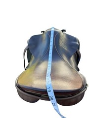 Barnsby Leng 19″ Made in England with a deep seat and adjustable stirrup bars.