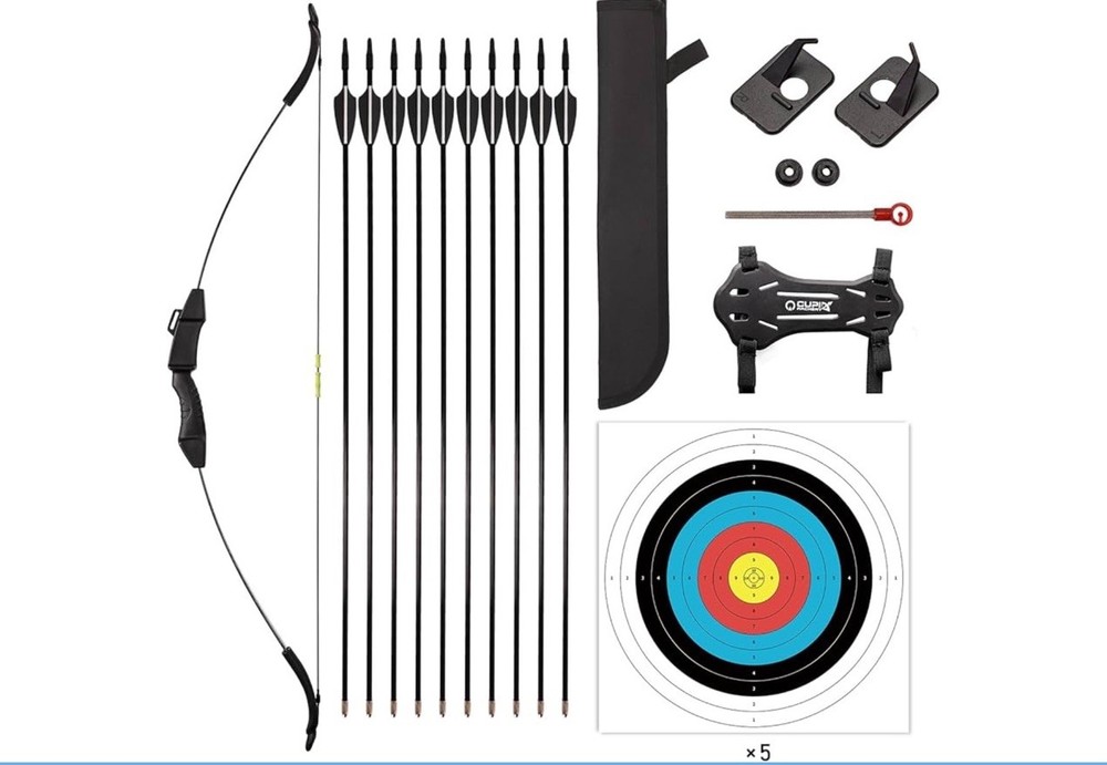 LWANO Bow and Arrow Set for Kids Archery Complete Beginner Training Kit NIB