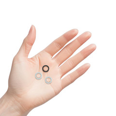 200 Pcs Skateboard Speed Washers Truck Axle Washers Rings for Speed Bearing