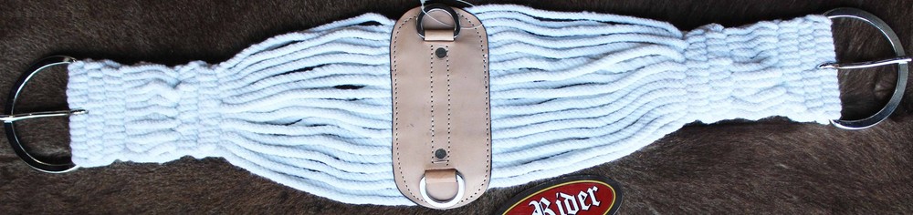 Horse Western Riding Cinch Girth 25 Strand SS Rig Dee 36″ Saddle Tack 9749-36