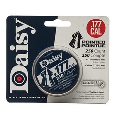 Daisy 987777-406 Pointed Precision Max .177 Caliber (4.5mm) Pellets 250 Count