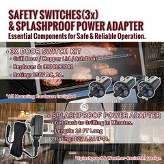 WiFi Controller Combo Set Replacement for Masterbuilt Gravity Series 560/800/…