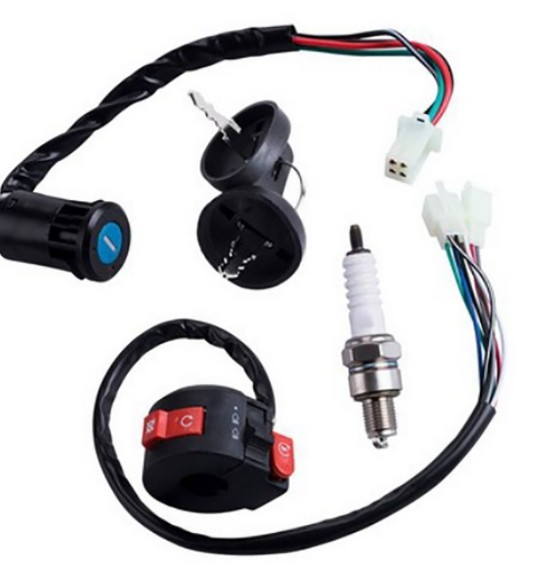 Off road motorcycle ATV 50CC-250C three function switch lock three piece set