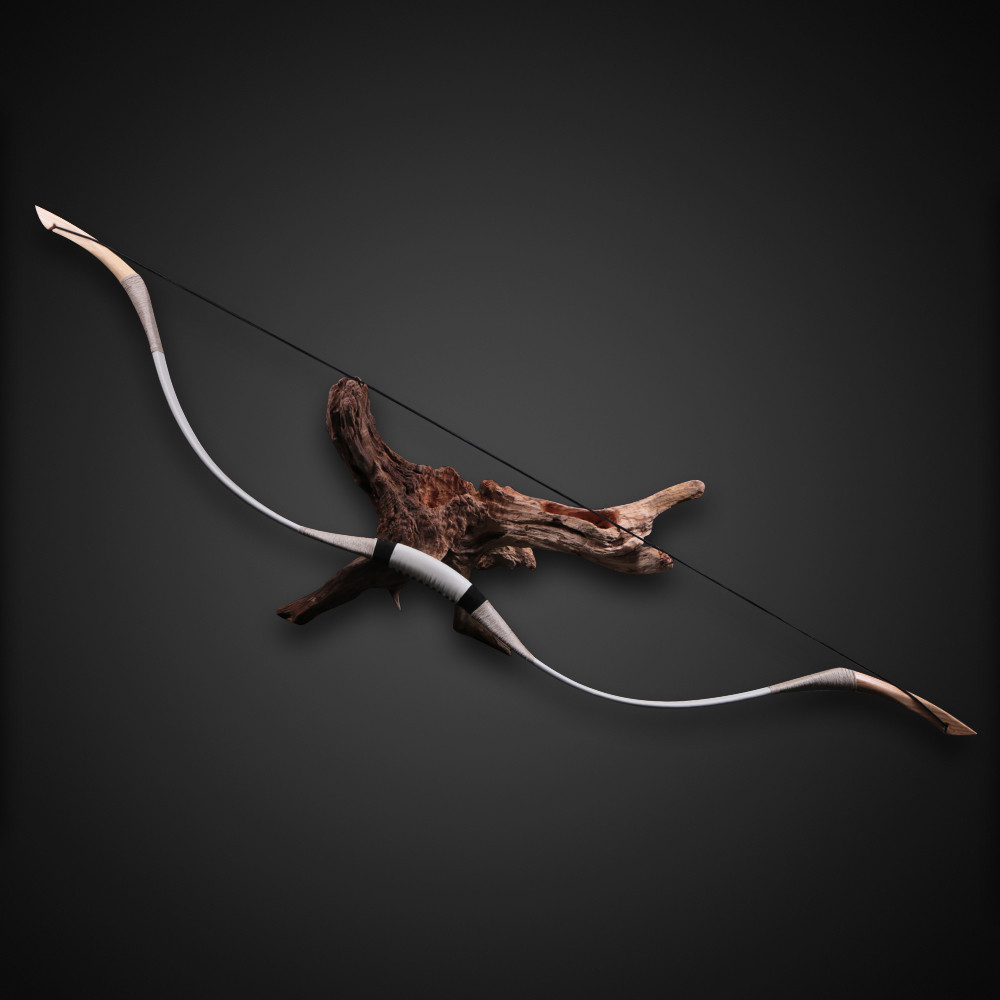 30-70lbs Archery Traditional Bow Mongolian Horsebow Cowhide Recurve Bow Hunting