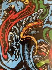 New Santa Cruz Rob Roskopp Target 5 Fluorescent Green Reissue Skateboard Deck